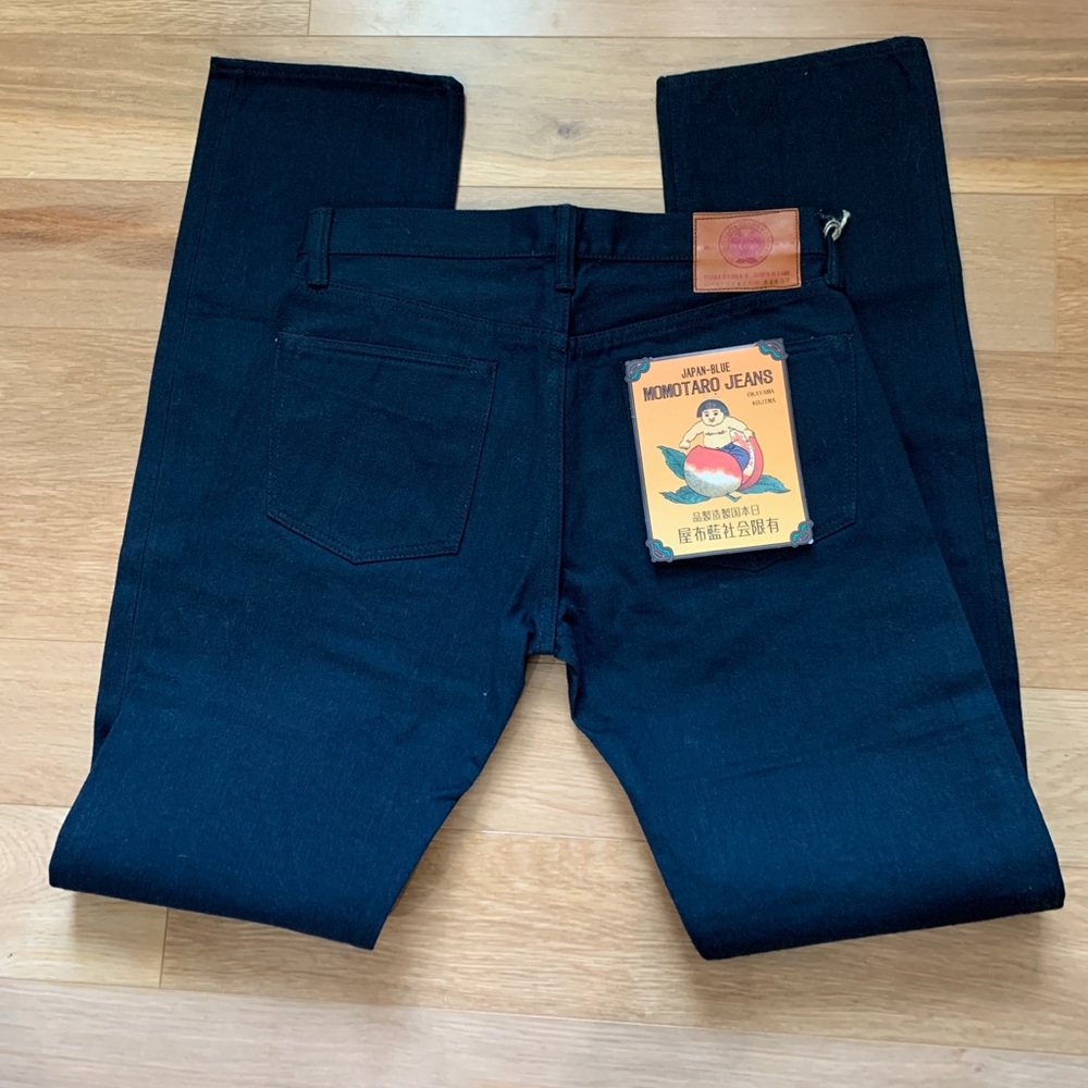 MOMOTARO JEANS 0701MC SP Superior Demin Dark Blue 34x36 Japan Buttonfly.